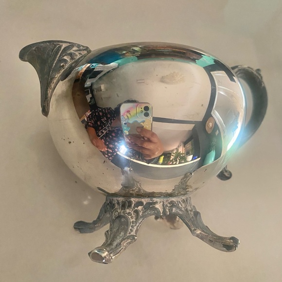 VTG Wm Rogers Silver Plate Creamer Dish - Picture 11 of 11